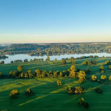 Vol en Montgolfière à Poitiers - Survol de la Vienne