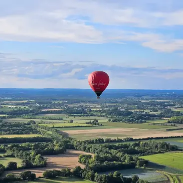 Vol en Montgolfière à Poitiers - Survol de la Vienne