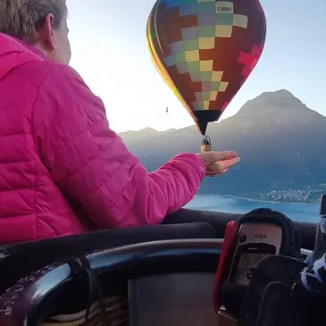 Vol en Montgolfière - Survol du Lac de Serre-Ponçon