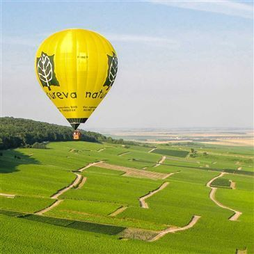 Vol en Montgolfière - Survol de Reims et de la Champagne