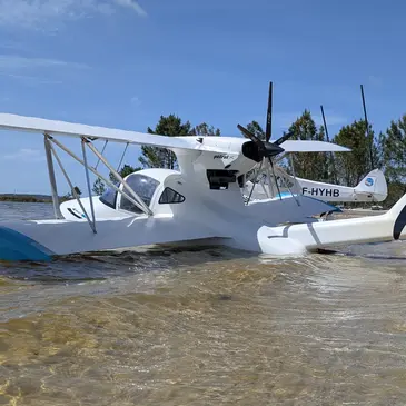 Baptême en ULM Hydravion Golfe du Morbihan