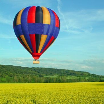 Vol en Montgolfière à Vézelay - Survol de la Bourgogne