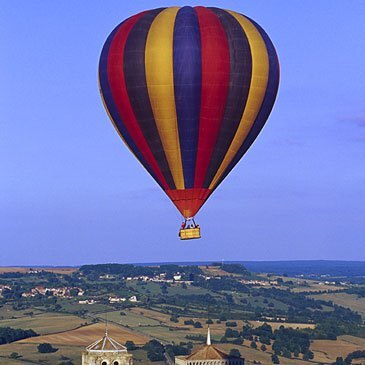 Vol en Montgolfière à Vézelay - Survol de la Bourgogne
