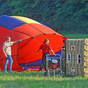Vol en Montgolfière à Vézelay - Survol de la Bourgogne