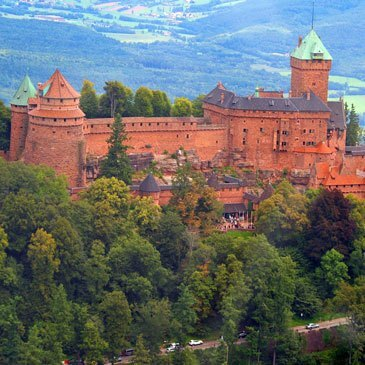 Baptême en ULM Multiaxe à Colmar - Survol du Haut-Kœnigsbourg