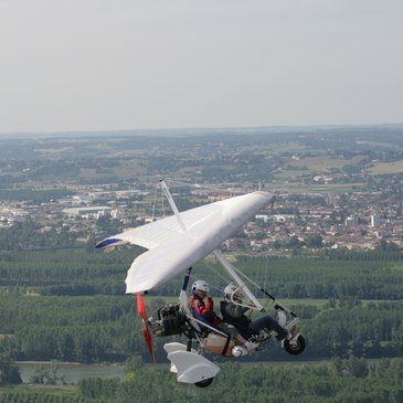 Baptême en ULM Pendulaire à Marmande