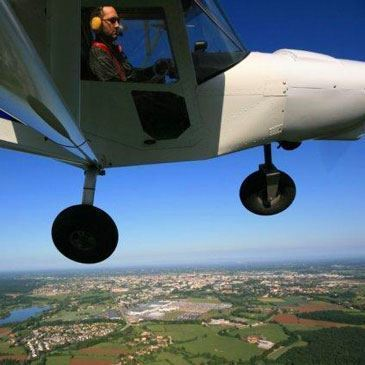 Baptême en ULM Multiaxe à Bourg-en-Bresse