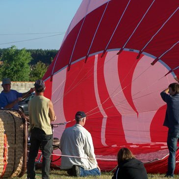 Vol en Montgolfière près d'Angers - Survol des Châteaux