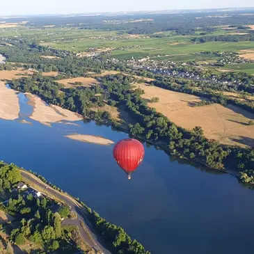 Vol en Montgolfière près d'Angers - Survol des Châteaux