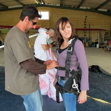 Saut en Parachute Tandem à Sarlat