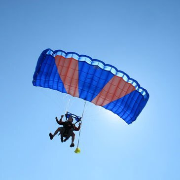 Saut en Parachute Tandem à Sarlat