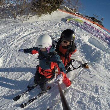 Baptême en Parapente à Skis à La Clusaz