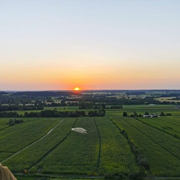 Vol en Montgolfière près du Mans - Vallée du Loir