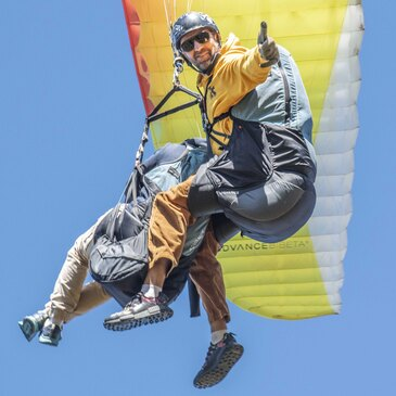 Baptême en Parapente près de Saint-Girons
