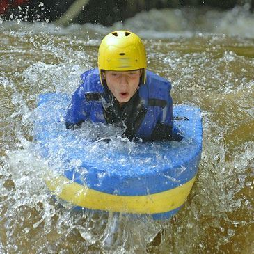 Descente en Hydrospeed sur l'Isère à La-Plagne
