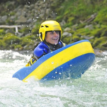 Descente en Hydrospeed sur l'Isère à La-Plagne