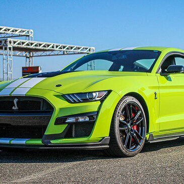 Pilotage Mustang Shelby GT500 - Circuit de Pont-l'Évêque