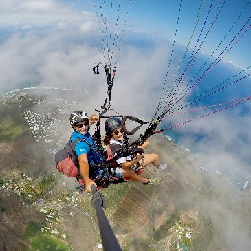 Baptême de Voltige en Parapente à Saint-Leu à La Réunion