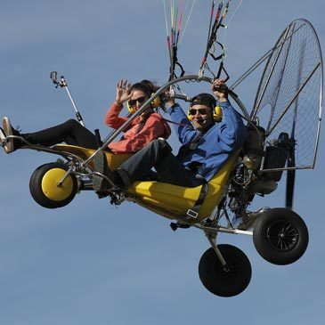 Baptême en Paramoteur à Marennes - Survol Île d'Oléron