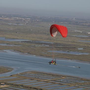 Baptême en Paramoteur à Marennes - Survol Île d'Oléron