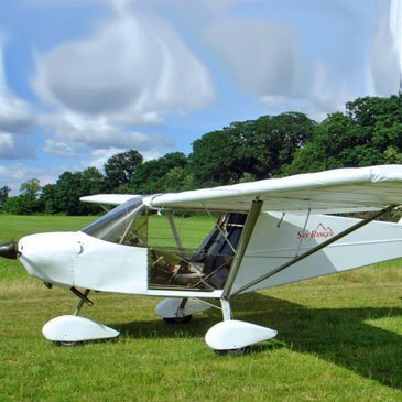 Baptême en ULM Multiaxe près du Mans - Survol de la Sarthe