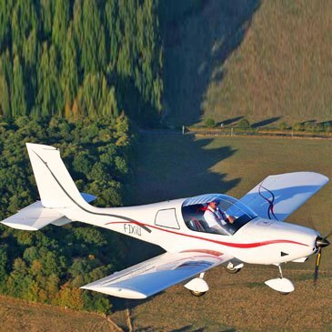 Baptême en ULM Multiaxe près du Mans - Survol de la Sarthe