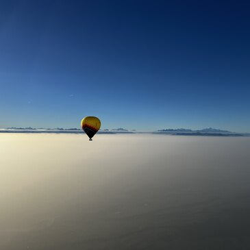 Vol en Montgolfière entre les Lacs Léman et Neuchâtel en Suisse