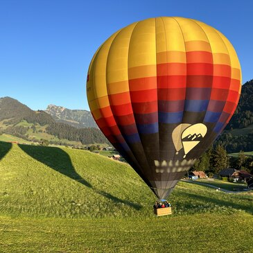 Vol en Montgolfière à Gstaad en Suisse
