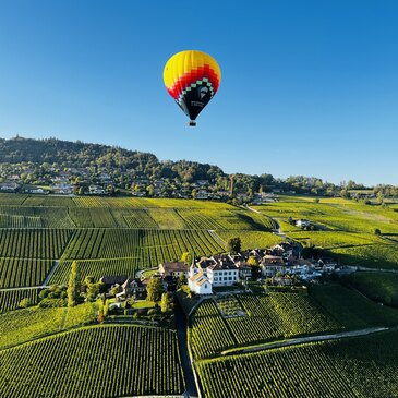Vol en Montgolfière à Gstaad en Suisse