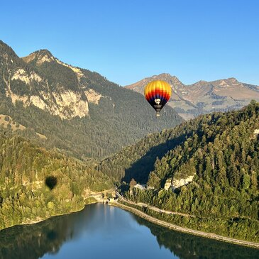 Vol en Montgolfière à Gstaad en Suisse