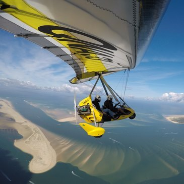 Baptême en ULM Pendulaire à Arcachon
