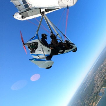 Baptême en ULM Pendulaire à Arcachon