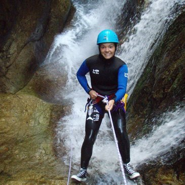 Descente en Canyoning près de Pau