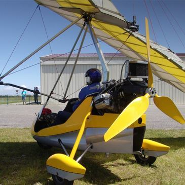 Baptême en ULM près de Lacanau - Pointe de Grave