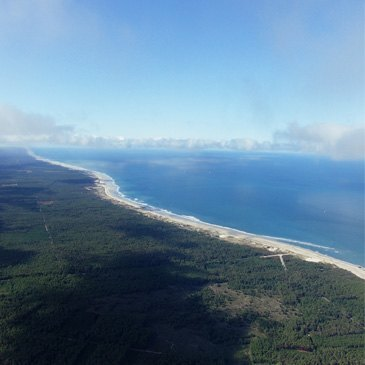 Baptême en ULM près de Lacanau - Pointe de Grave