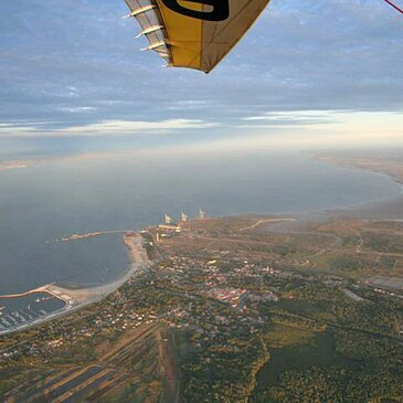 Baptême en ULM près de Lacanau - Pointe de Grave