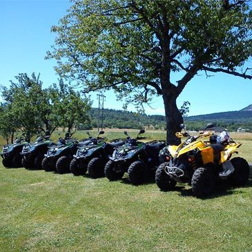 Randonnée en Quad au Puy-en-Velay