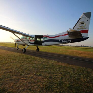 Saut en Parachute Tandem près d'Etretat