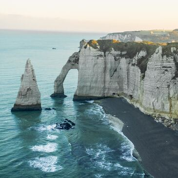 Saut en Parachute Tandem près d'Etretat