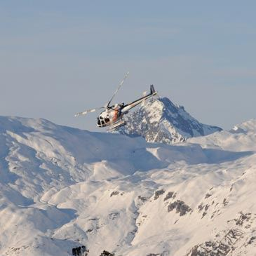 Baptême en Hélicoptère aux Arcs - Survol du Mont blanc