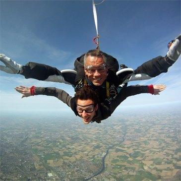 Saut en Parachute Tandem à Lille
