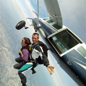 Saut en Parachute Tandem à Lille