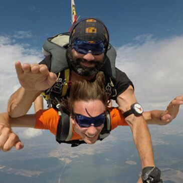 Saut en Parachute Tandem près de Beaune