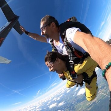 Saut Parachute en Tandem à Spa