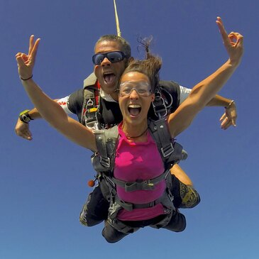 Saut Parachute en Tandem à Spa