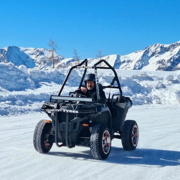 Pilotage de Buggy sur Glace - Circuit de l'Alpe d'Huez