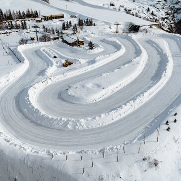 Pilotage de Buggy sur Glace - Circuit de l'Alpe d'Huez