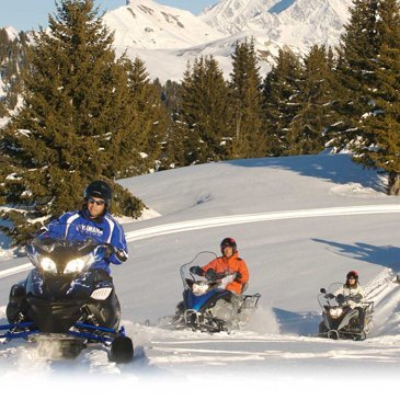 Randonnée en Scooter des Neiges aux Saisies