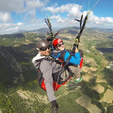 Baptême en Parapente près de Sisteron