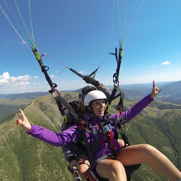 Baptême en Parapente près de Sisteron